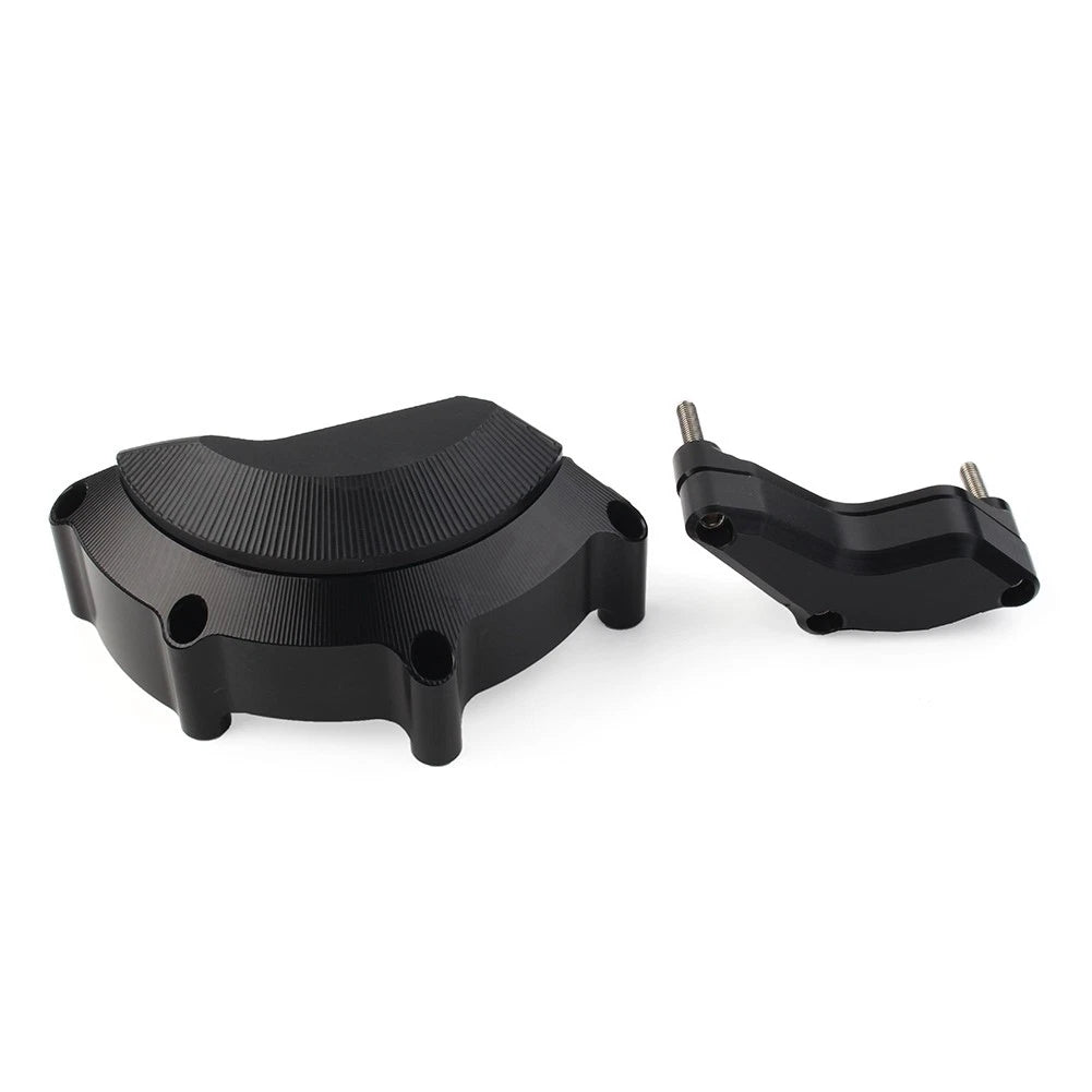 Engine Case Slider Protective Cover for Yamaha R6 (2008–2017) Aluminum Black