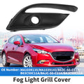 Front Right Fog Light Grill Replacement for Mazda 3 (2017–2018)
