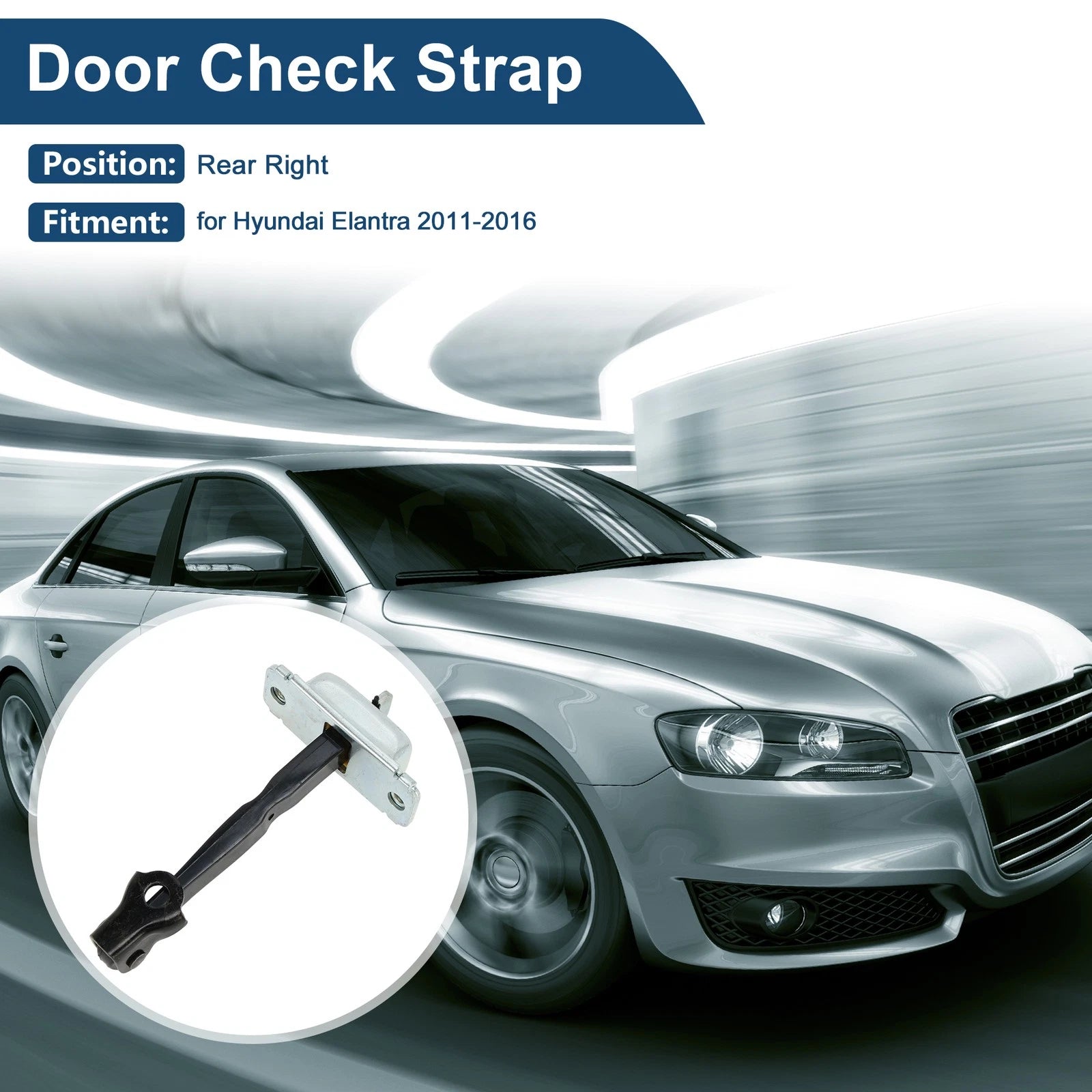 Rear Right Door Check Strap Replacement for Hyundai Elantra (2011–2016)