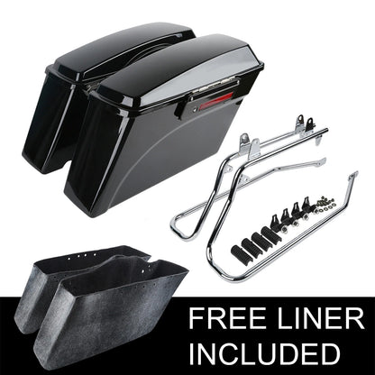 Saddlebag Conversion Brackets for Harley Softail (Fits )
