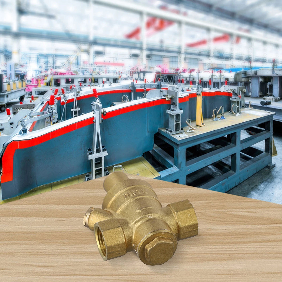 Adjustable Brass Pressure Relief Valve for Water Systems