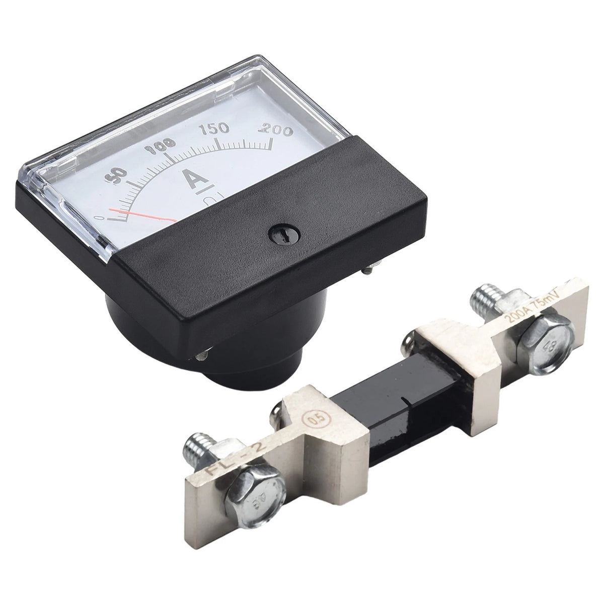 Analog Amp Meter Gauge for DC Applications (0-200A/300A)