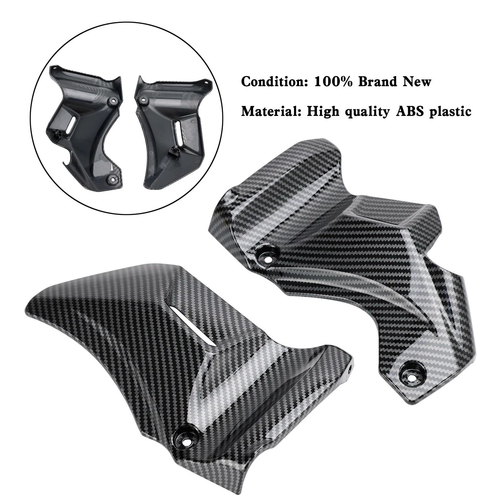 Gas Tank Side Trim Cover Panel for Kawasaki Z900RS (2018–2023) Carbon