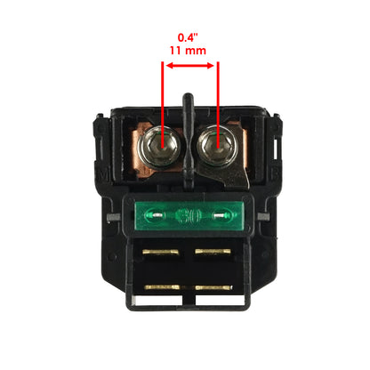 Starter and Relay Solenoid Replacement for Kawasaki Vulcan 1500 VN1500 (1996–2008)