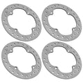 Caltric Brake Disc Rotors Replacement for Can-Am Maverick X3 (2017–2024)