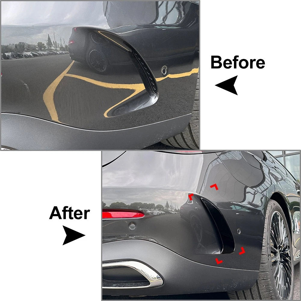 Black Rear Bumper Spoiler for Mercedes Benz CLE Coupe C236 (2024–2024)