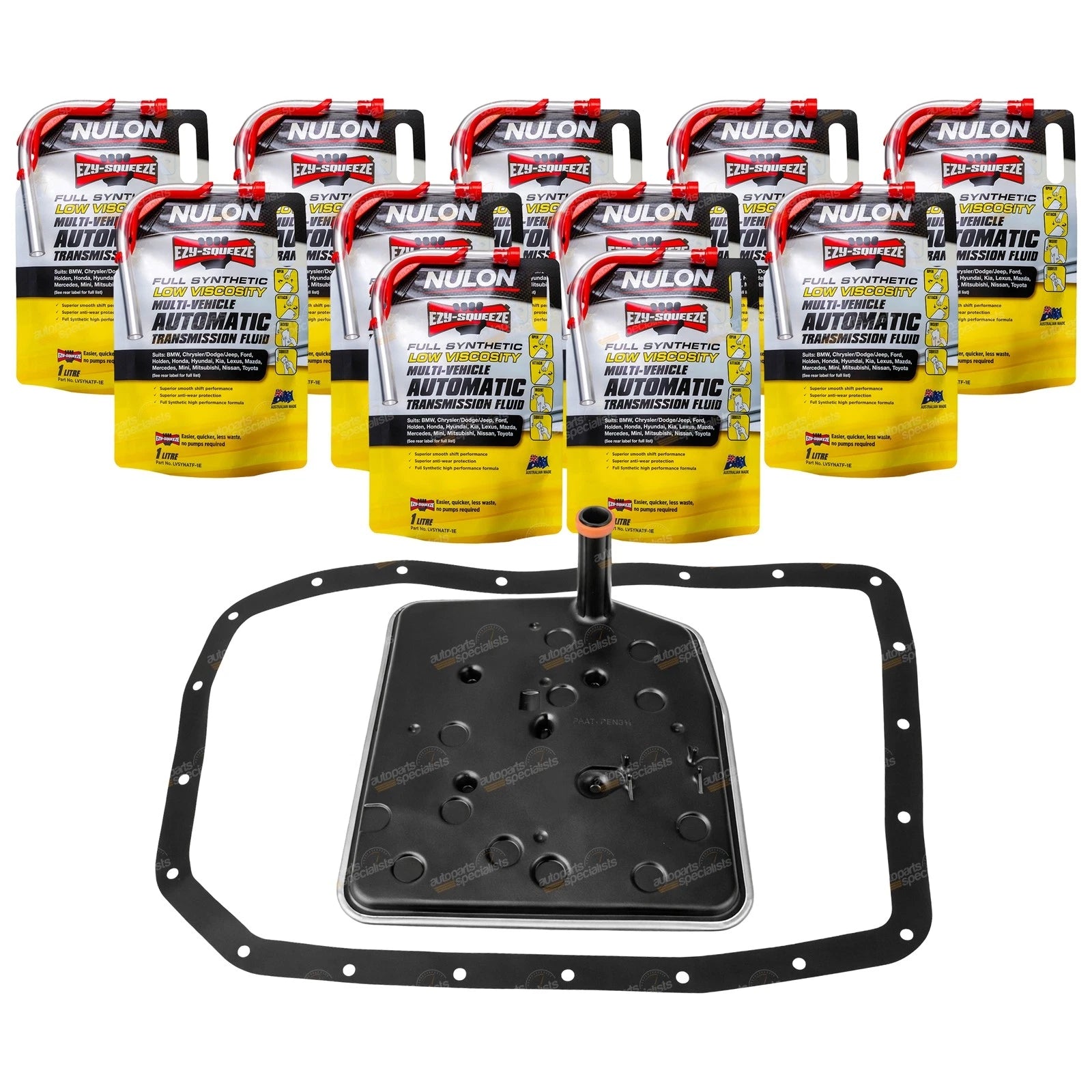 6Sp Auto Transmission Filter Kit + Fluid for Mazda BT50 (UP UR)