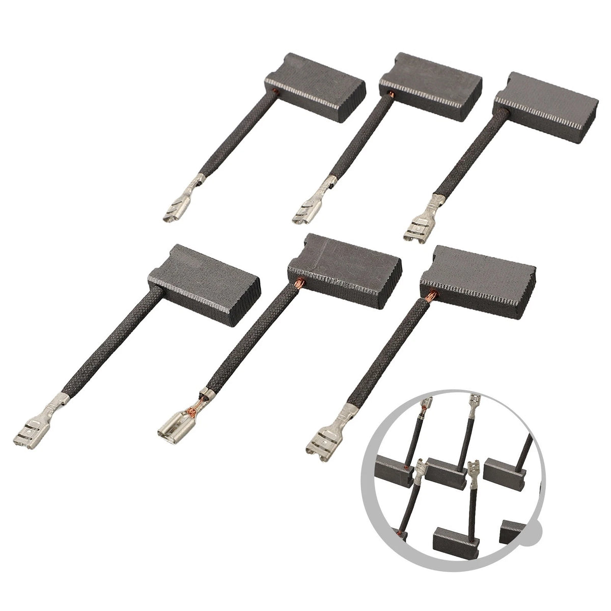 Carbon Brush Set (6pcs) for DW368 DW708 Mitre Saw