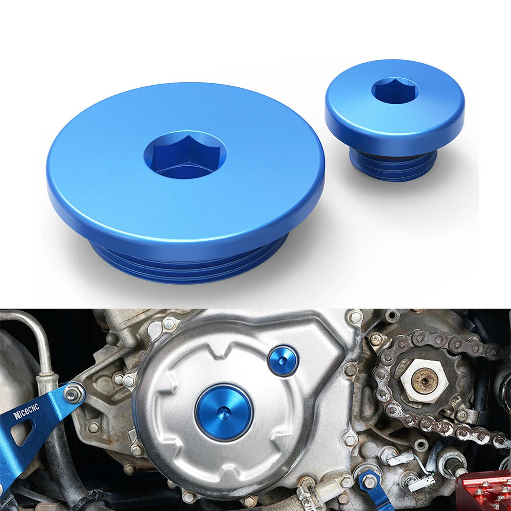 CNC Billet Engine Crankcase Cover Plug Bolt for Yamaha TTR 50 90 125 225 230 250