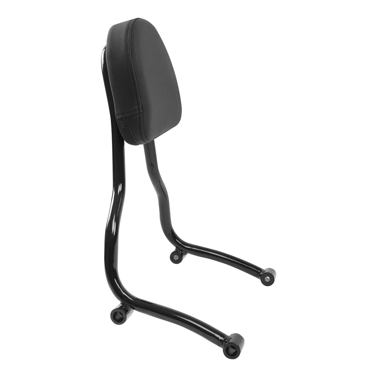 Black Rear Passenger Backrest Pad for BMW R18 (2020–2025) 24 23 22