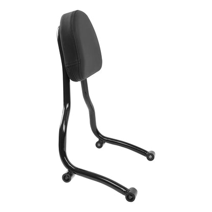 Black Rear Passenger Backrest Pad for BMW R18 (2020–2025) 24 23 22