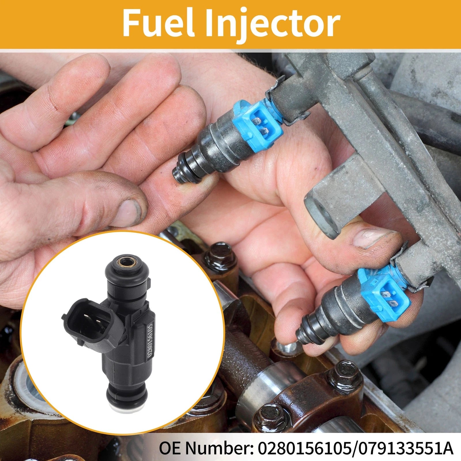 Fuel Injector for Audi Allroad Quattro V8 4.2L (2003–2005)