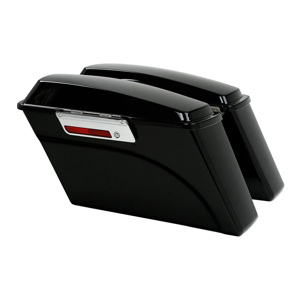 Hard Saddlebags & Conversion Bracket Kit for Harley Dyna Street Bob (2008–2017)