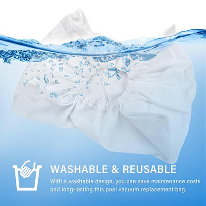 Reusable Cotton Filter Bag for Aquabot 8111 8101 Swimming Pool Cleaners