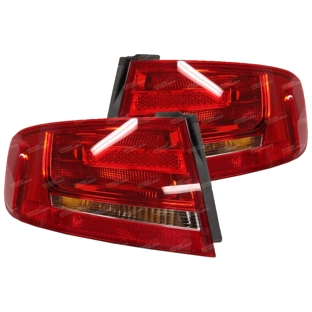 LH+RH Non-LED Outer Tail Lights Pair for Audi A4 B8 8K (2008–2012)
