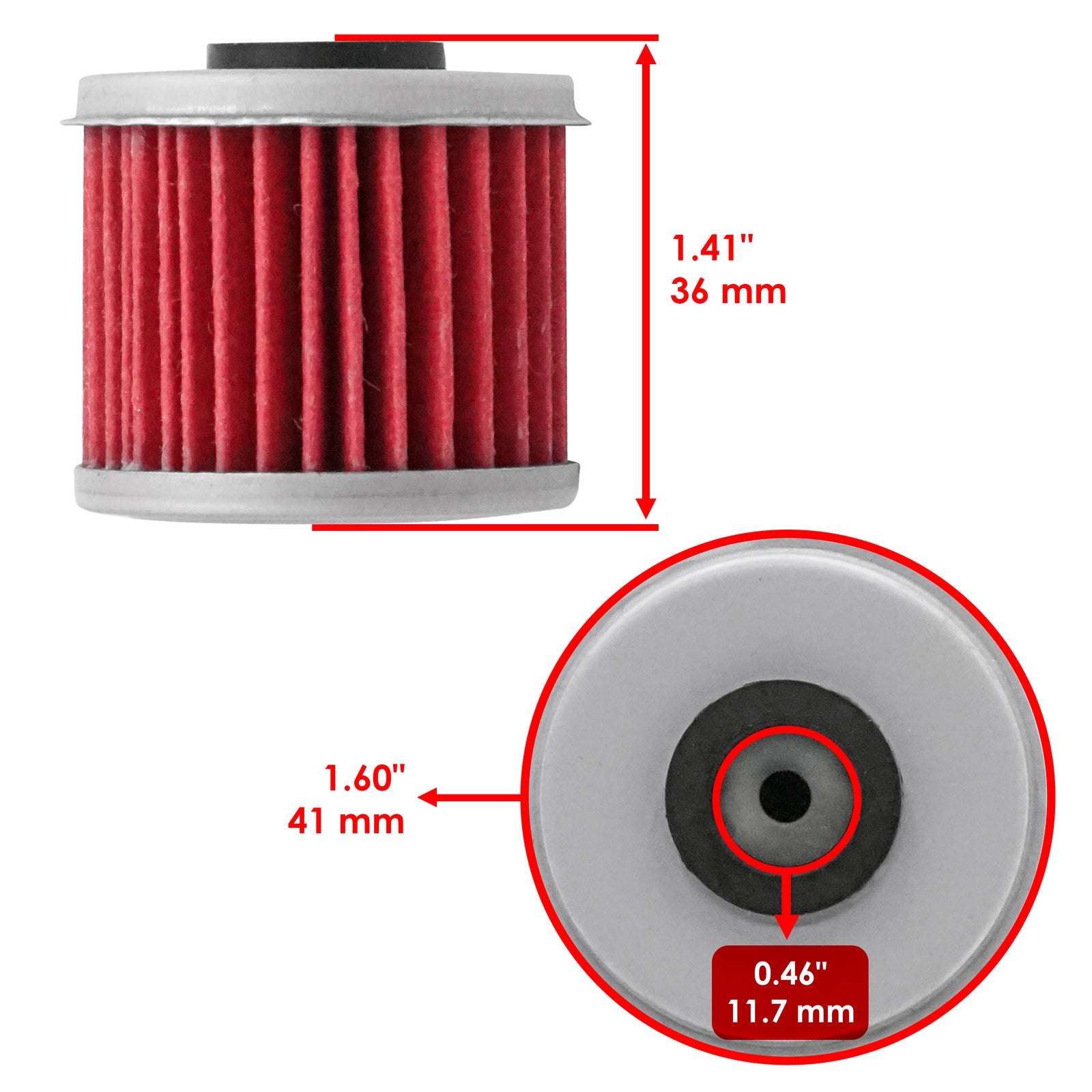 Oil Filter Replacement for Husqvarna TE310R TE310 2011–2013