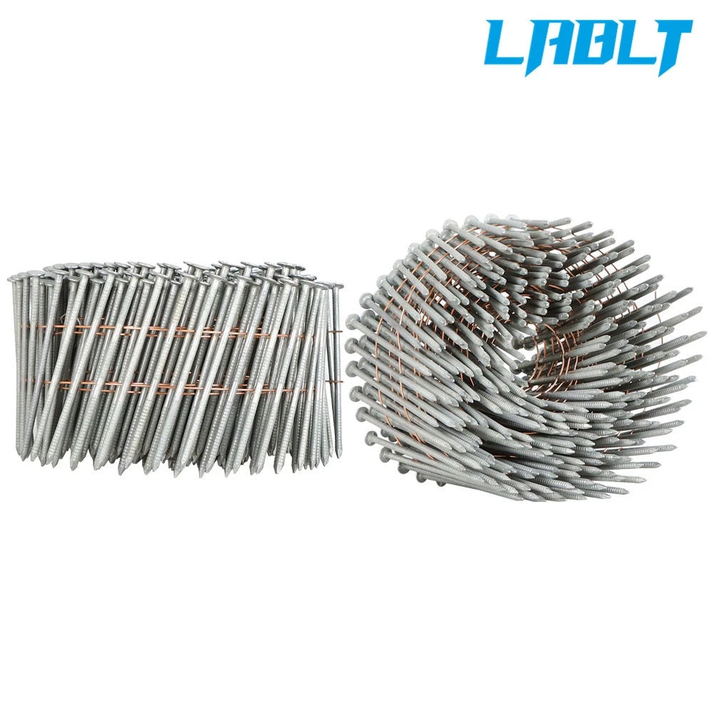 Siding Nails 15 Degree Collated Wire Coil Full Round Head for LABLT (3600)