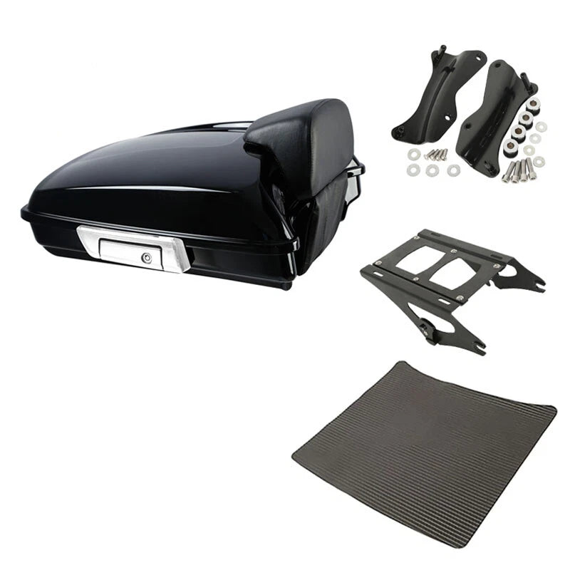 Trunk Backrest Mount Rack Docking Hardware for Harley Touring (2014–2026)