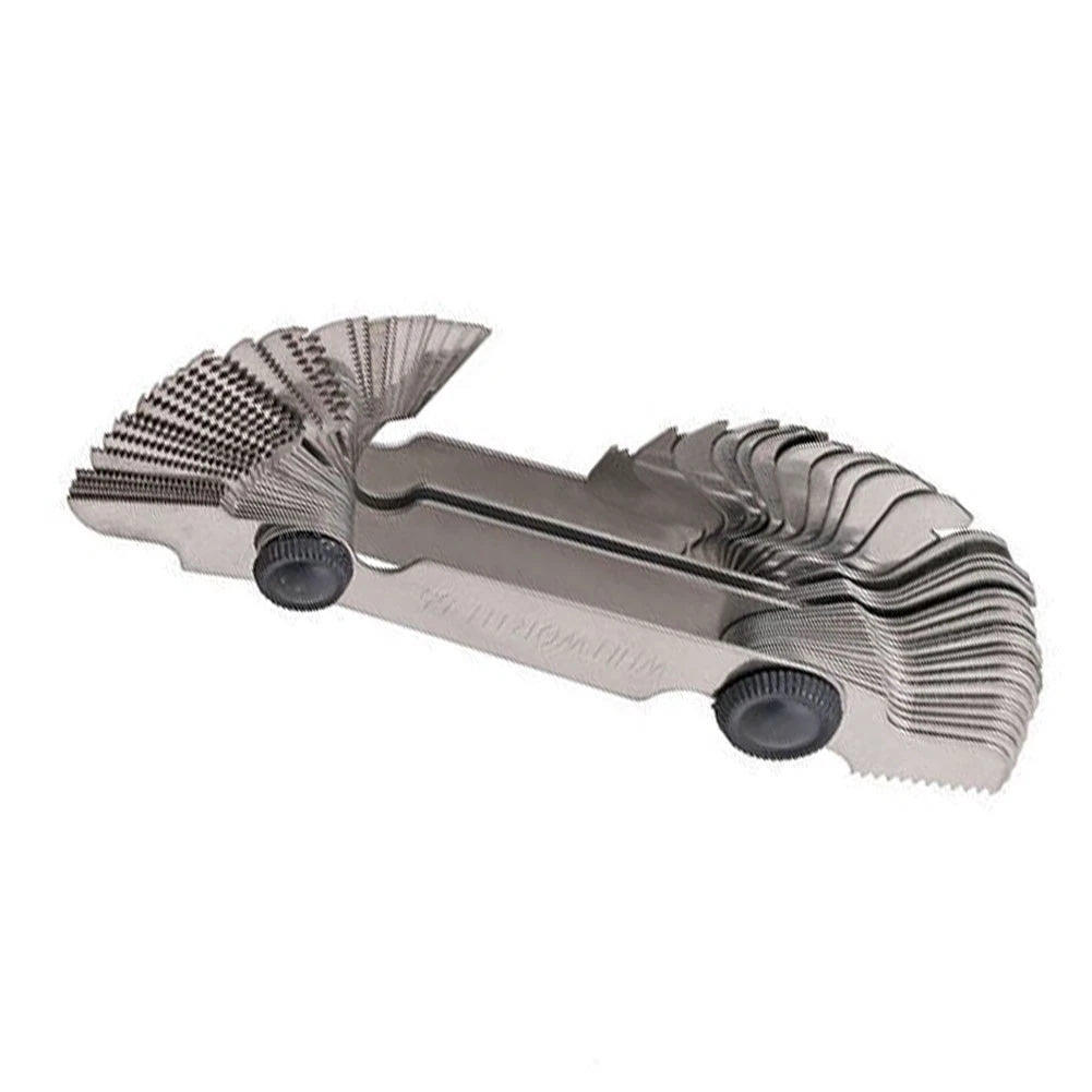 58 Piece Thread Gauge for Metric and Imperial Applications