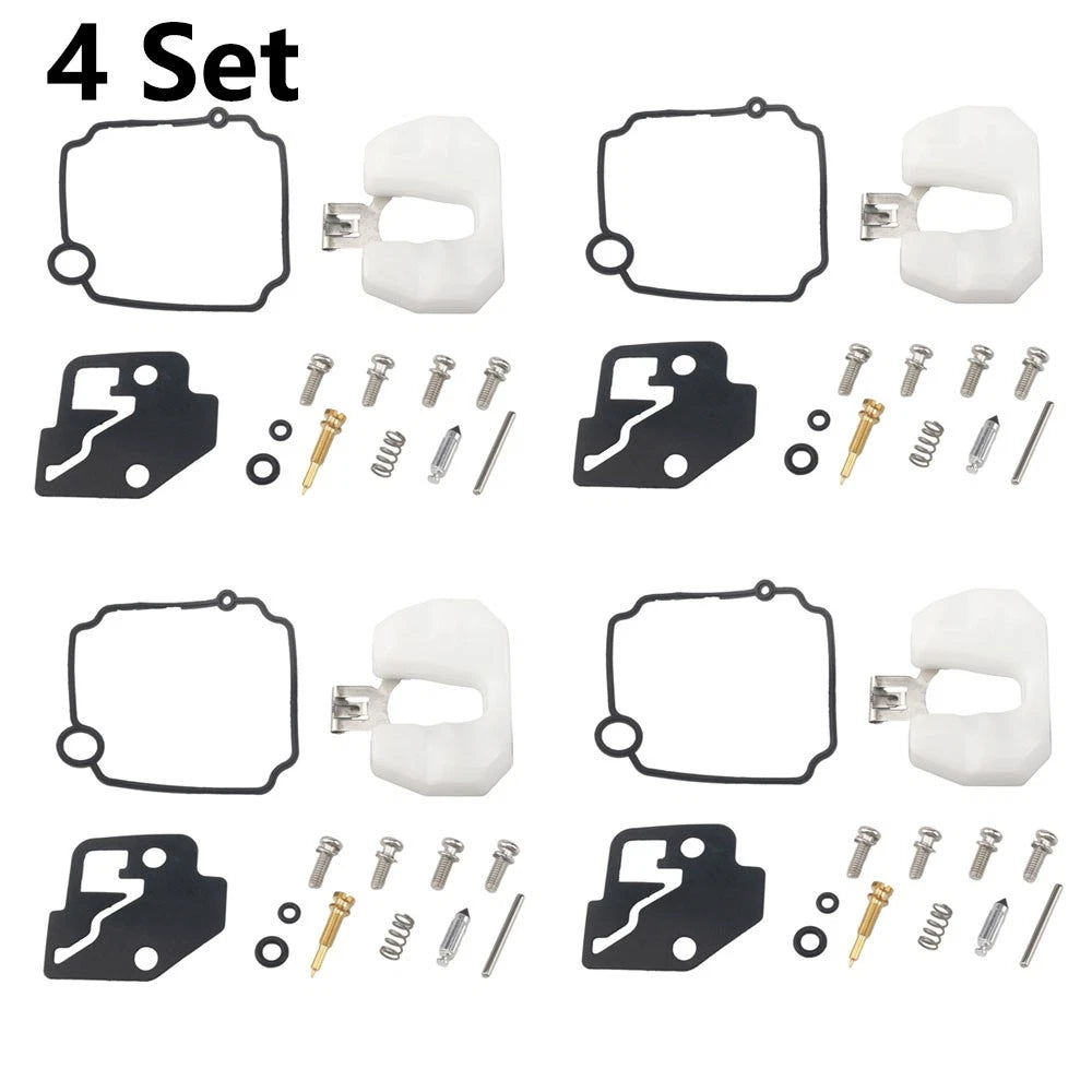 4X Carburetor Kit for Tohatsu Nissan MFS NSF 8-9.8hp (2004–2014) 3V1-87122-0