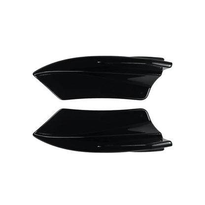 Pair Gloss Black Side Corner Splitter for Audi S5 8T (2013–2016)