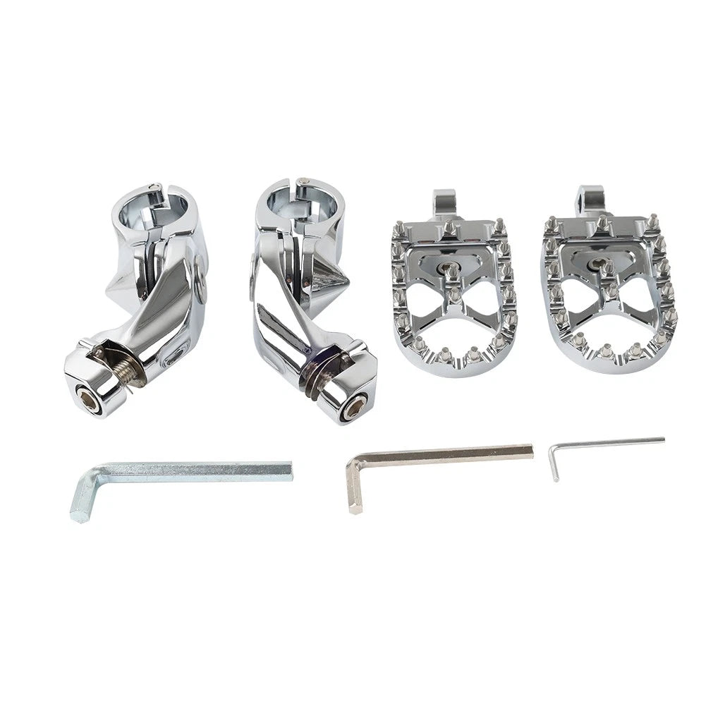 Highway Foot Pegs for Harley Touring (1.25'', 1-1/4'')