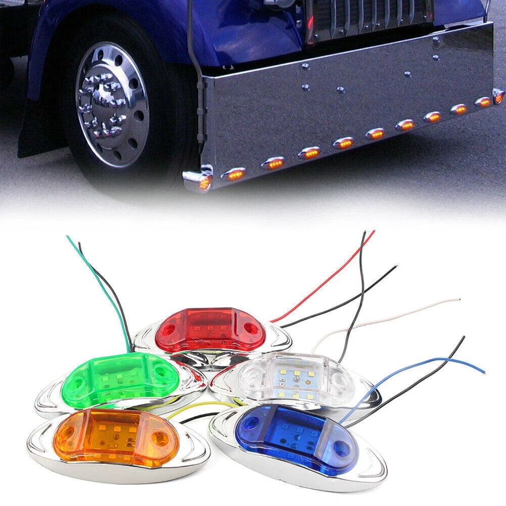 LED Side Marker Light for Truck Trailer (2000–2023)