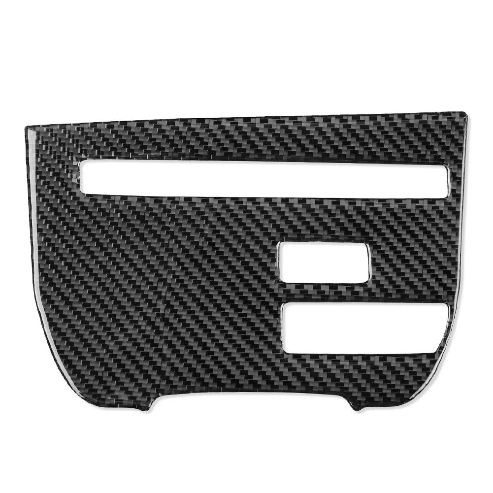 Central Console CD Panel Cover Trim for Nissan GTR R35 (2008–2016) RHD Black