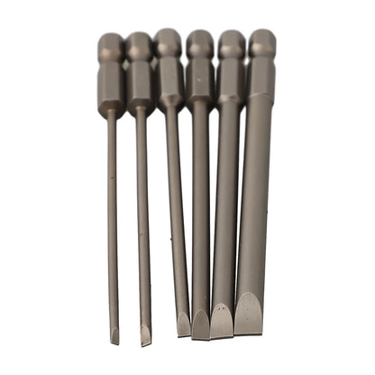 Screwdriver Bits for Pneumatic Tools (No Rust, Alloy Steel)