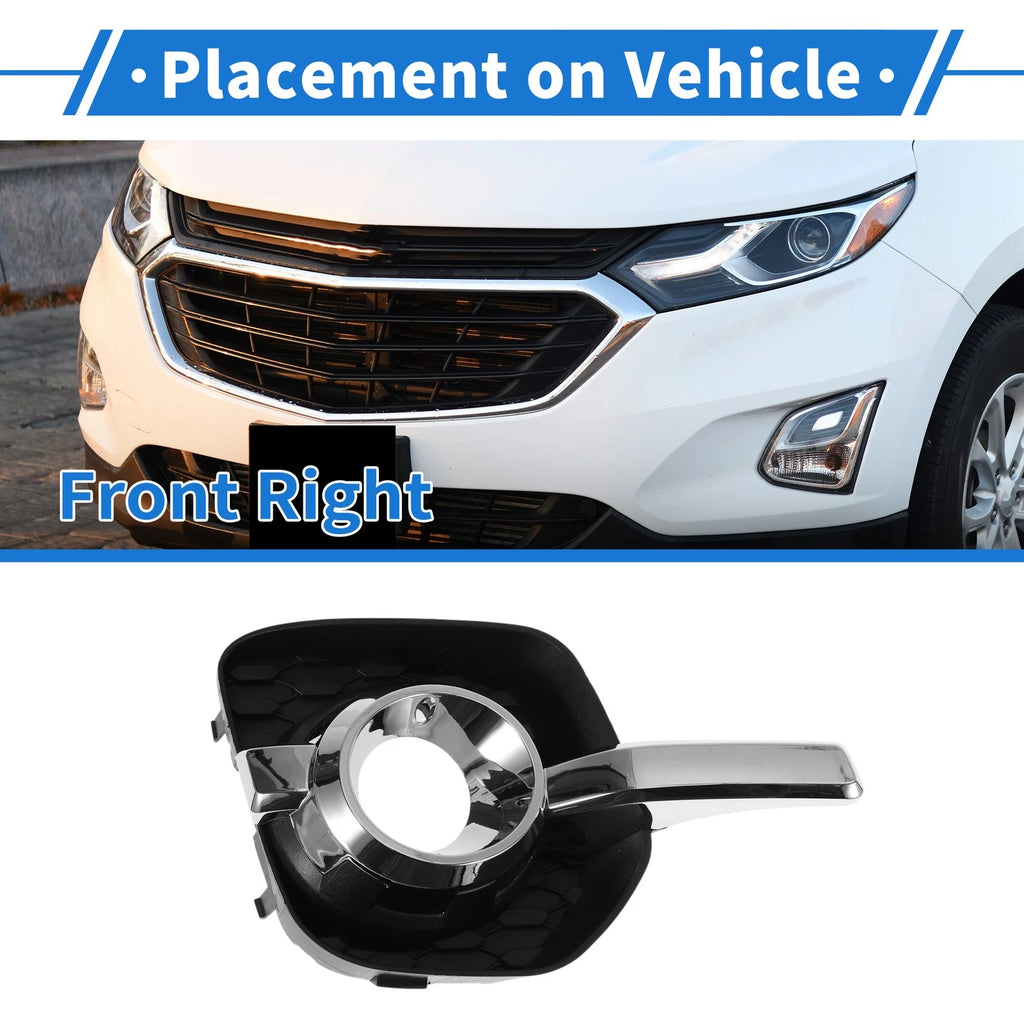 Front Right Fog Light Grill Replacement for Chevrolet Equinox (2010–2015)