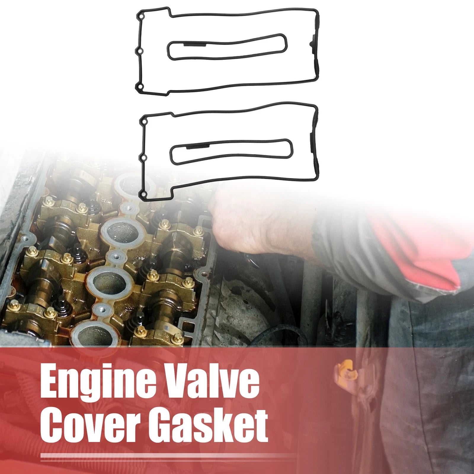 Engine Valve Cover Gasket Set for BMW 540i Base (2014–2016)