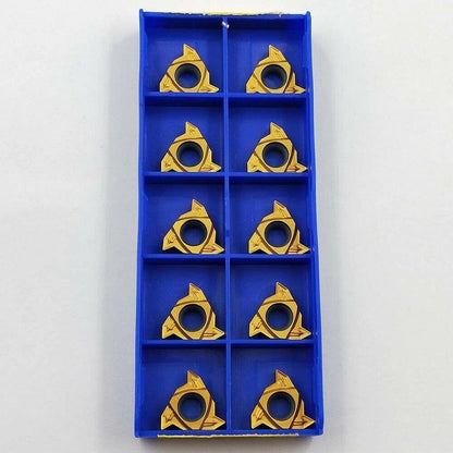 10 Pcs High Efficiency Cutting Tool Inserts for Internal Thread Applications