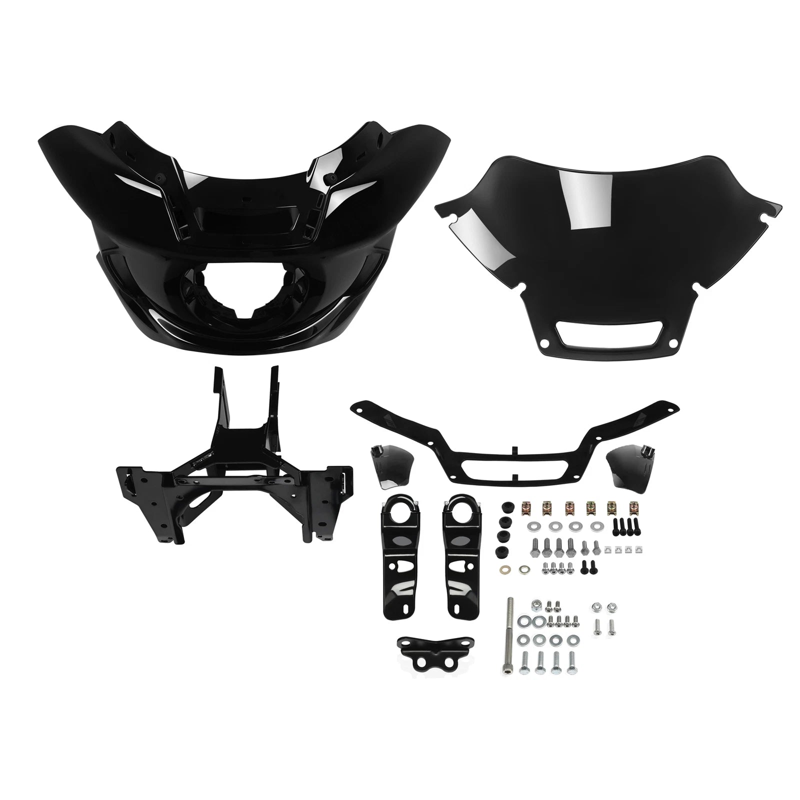 Front Headlight Fairing Windshield Bracket for Harley Low Rider ST (2022–2025)