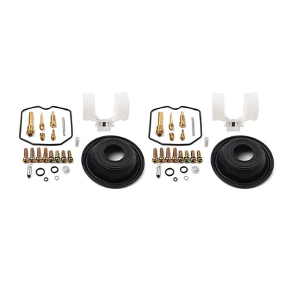 2X Carburetor Repair Kit Diaphragm Float for Kawasaki EX500 (1987–1993)