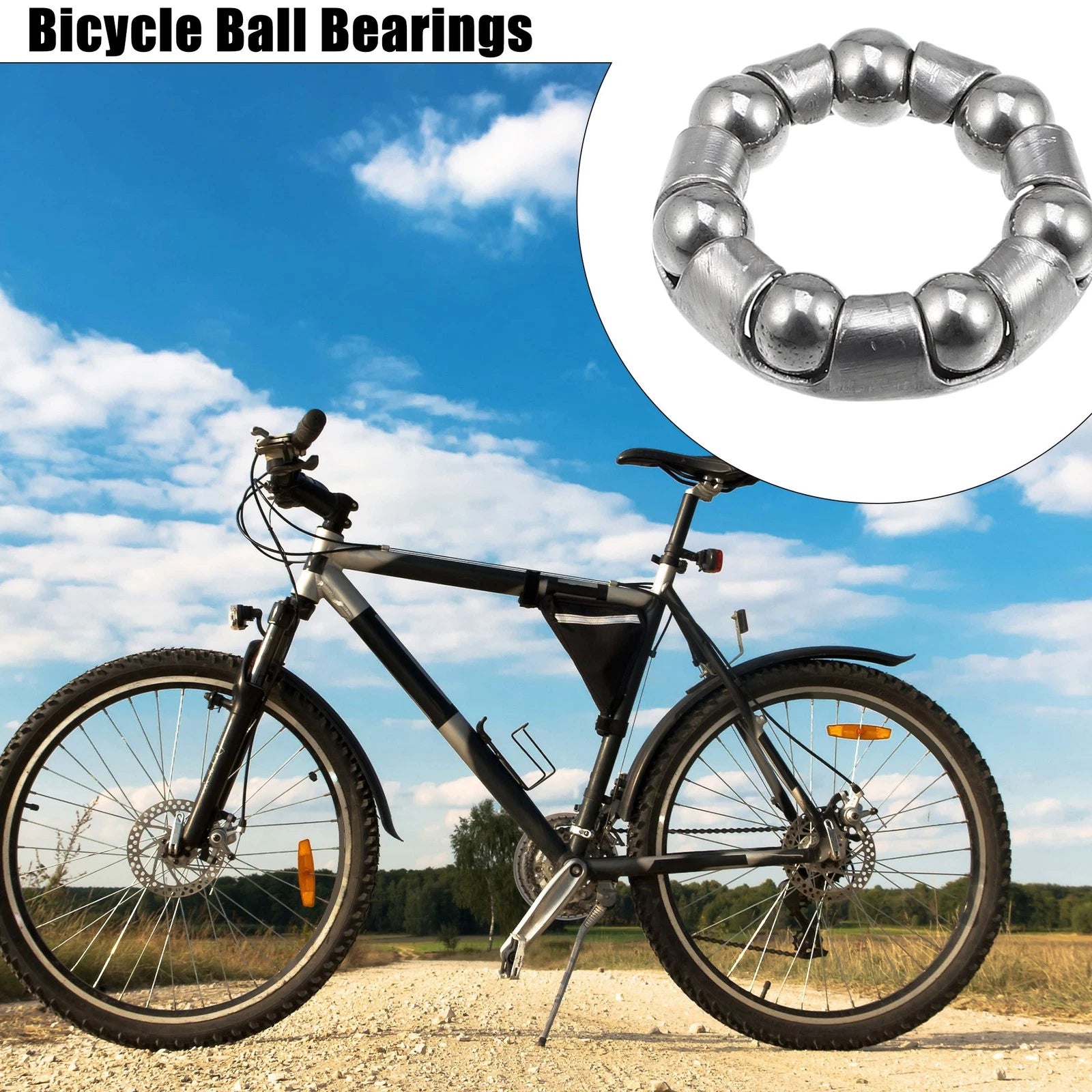 Crank Bearing Cages 7 Ball Bearings for Bicycle Wheel (2005–2015)