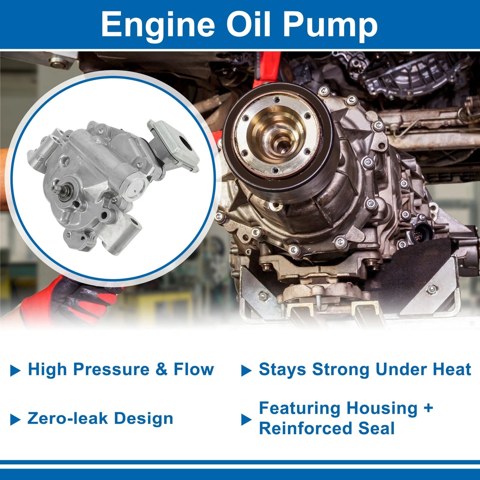 Engine Oil Pump Replacement for Lexus HS250h (2010–2012) Pressure Pump