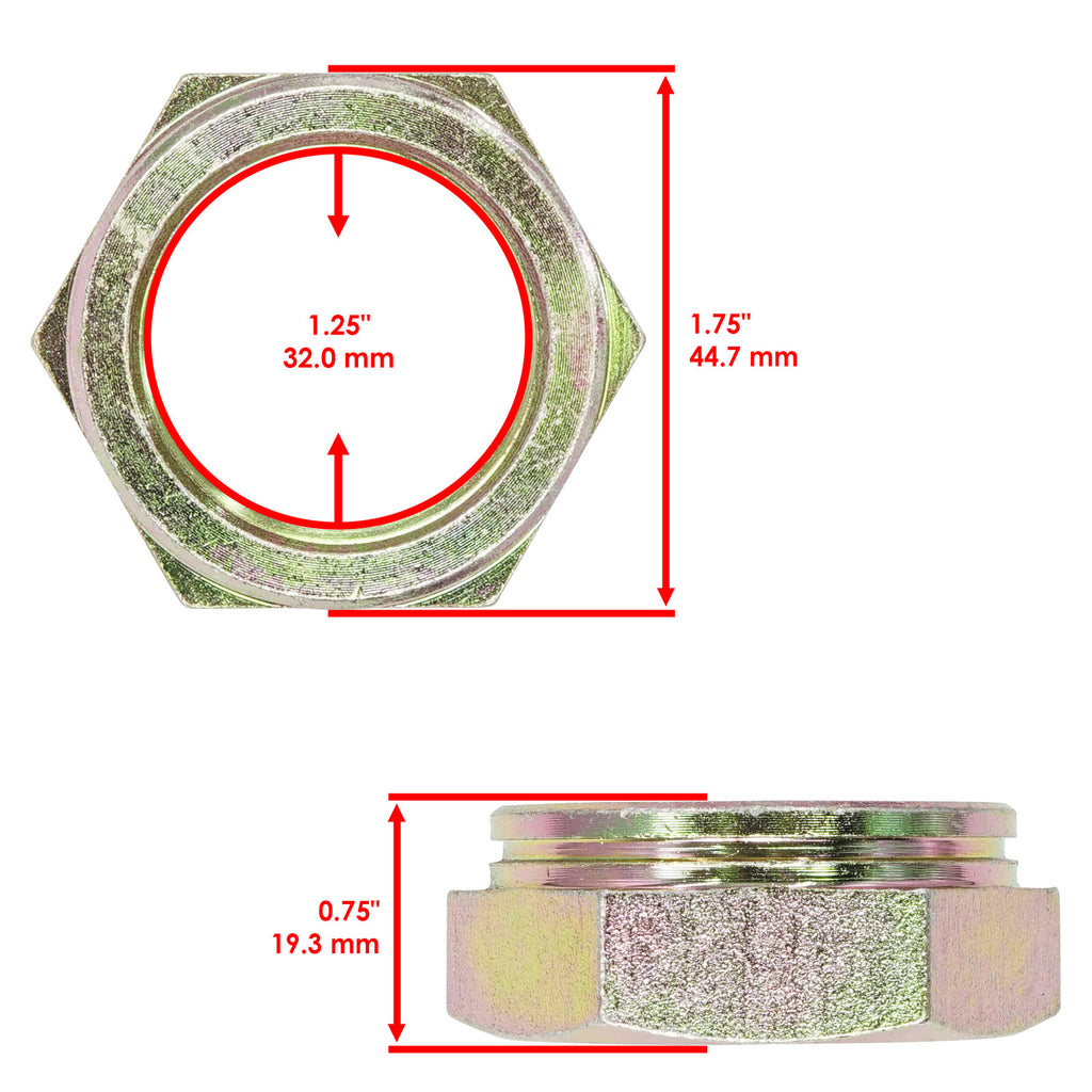 Rear Housing Hub Jam Nut Replacement for Polaris Trail Blazer 250 (1999–2002)