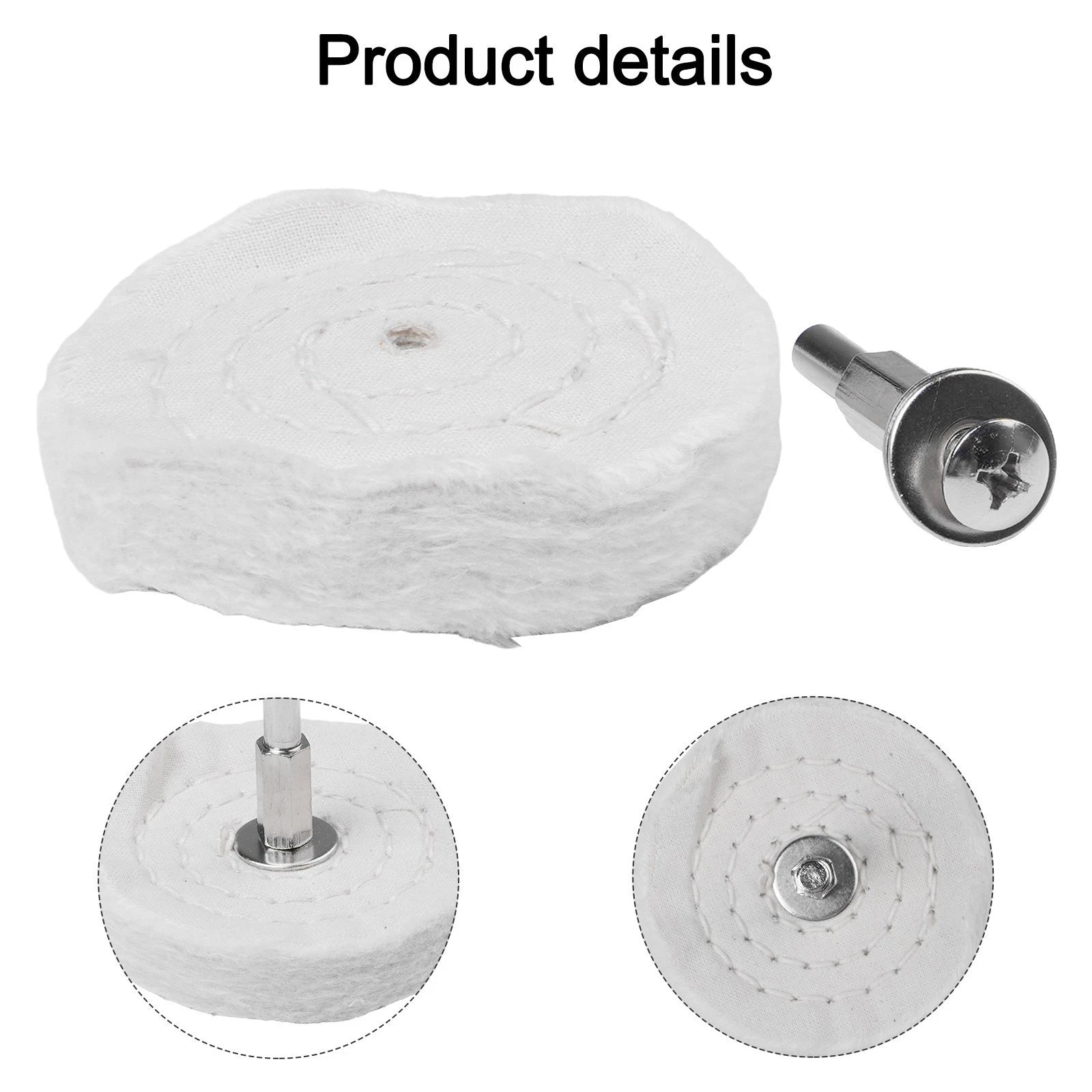 Polishing Wheels for Workshop Equipment (Set of 4)