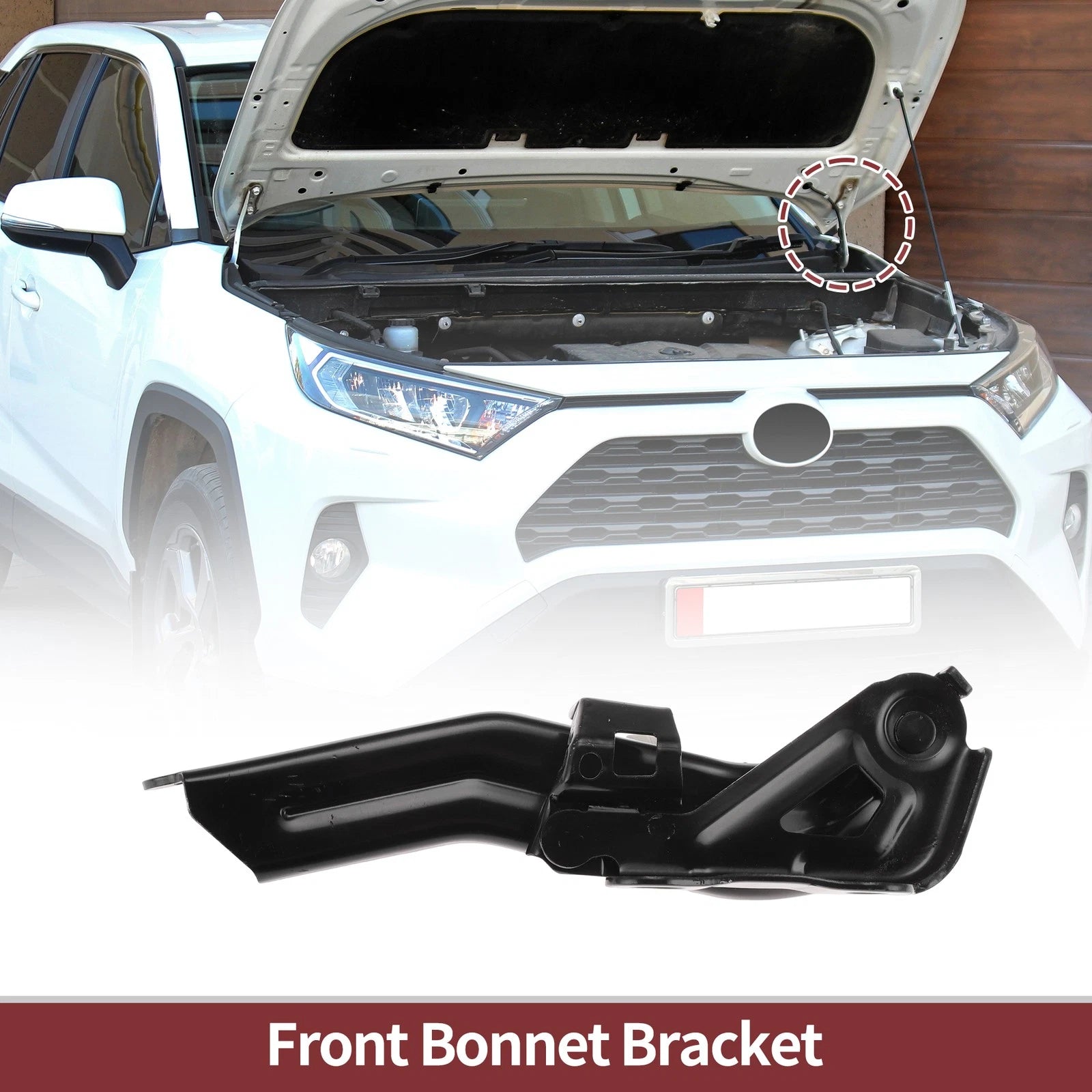 Hood Hinge Left Side OEM Replacement for Toyota Avalon (2018–2024)