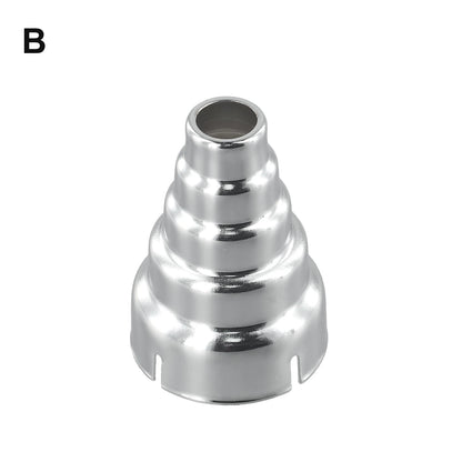 Nozzle Tools Set of 4 for A B Electric Heat (Silver Stainless Steel)