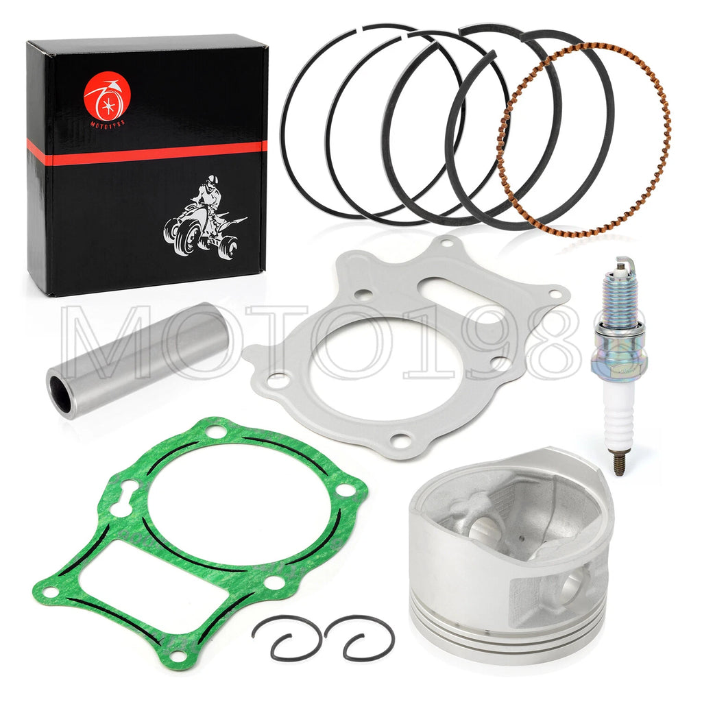 Oversize Piston Kit Ring Gasket for Honda Recon 250 TRX250TE/TM (2002–2023)