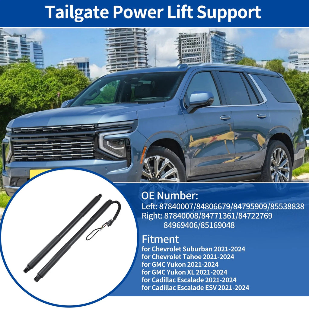 Tailgate Power Lift Support for Chevy Suburban Tahoe (2021–2024)