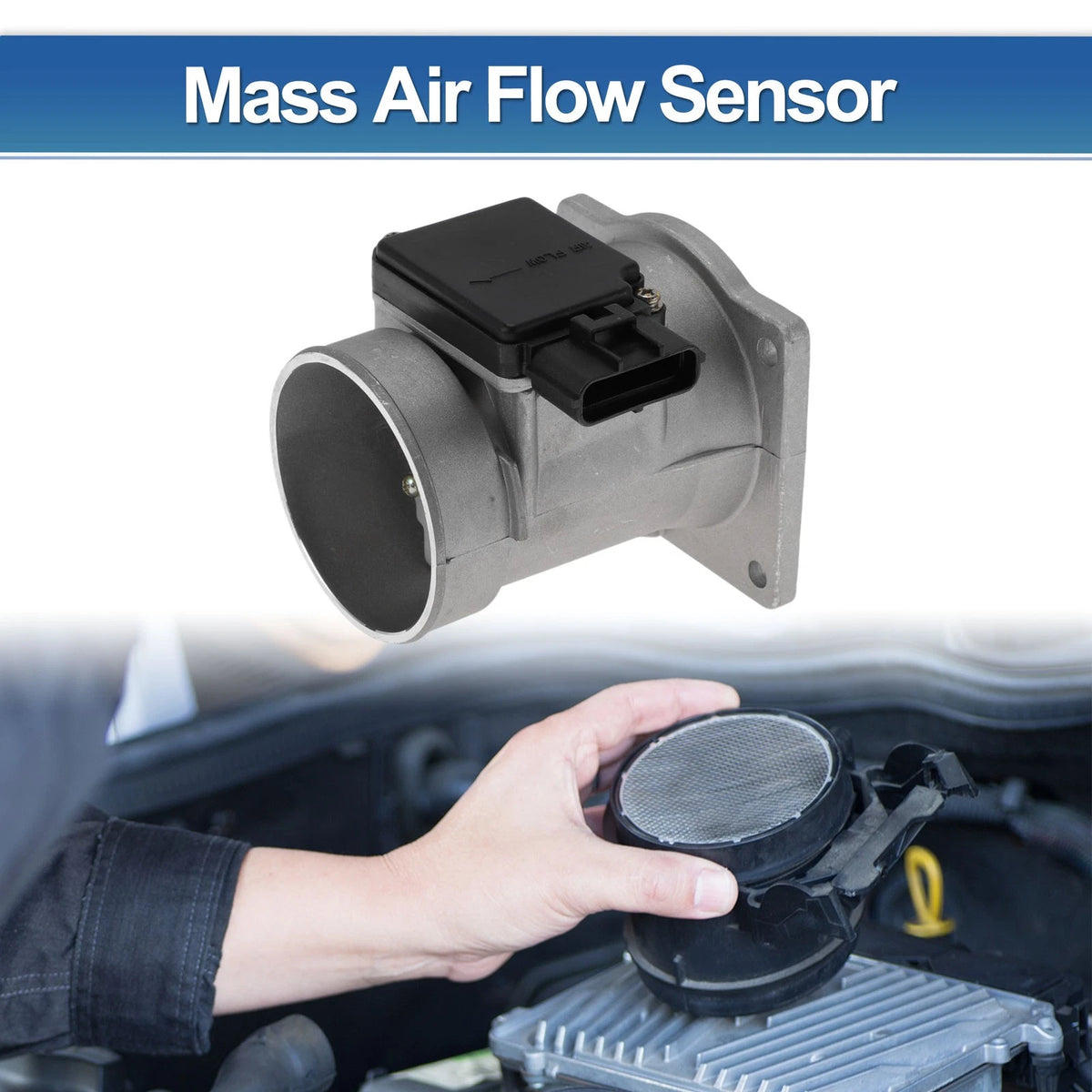 Mass Air Flow Sensor Assembly No.F67Z12B579B for Ford Aerostar (1996–1997)