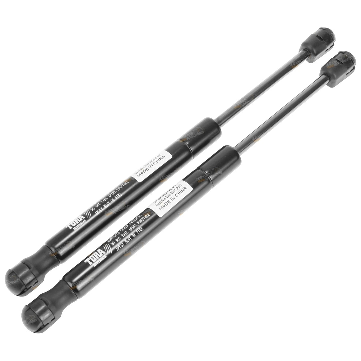 2 Gas Stay Boot Struts for Ford BA BF Falcon Fairmont (2002–2008) with Spoiler
