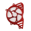Red Front Engine Sprocket Cover Chain Guard Protector for Kawasaki Z1000 (2010–2017)