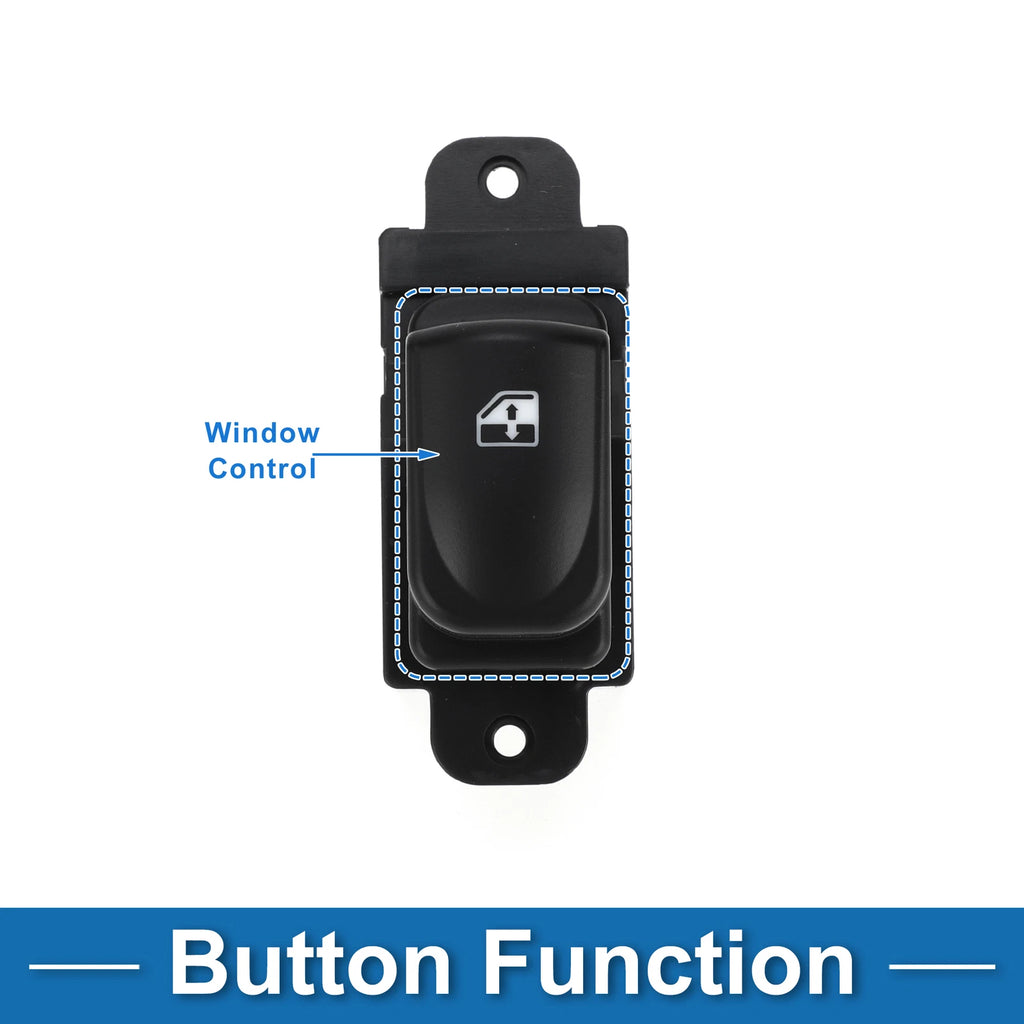 Passenger Side Power Window Switch Replacement for Hyundai i20 (2012–2015)