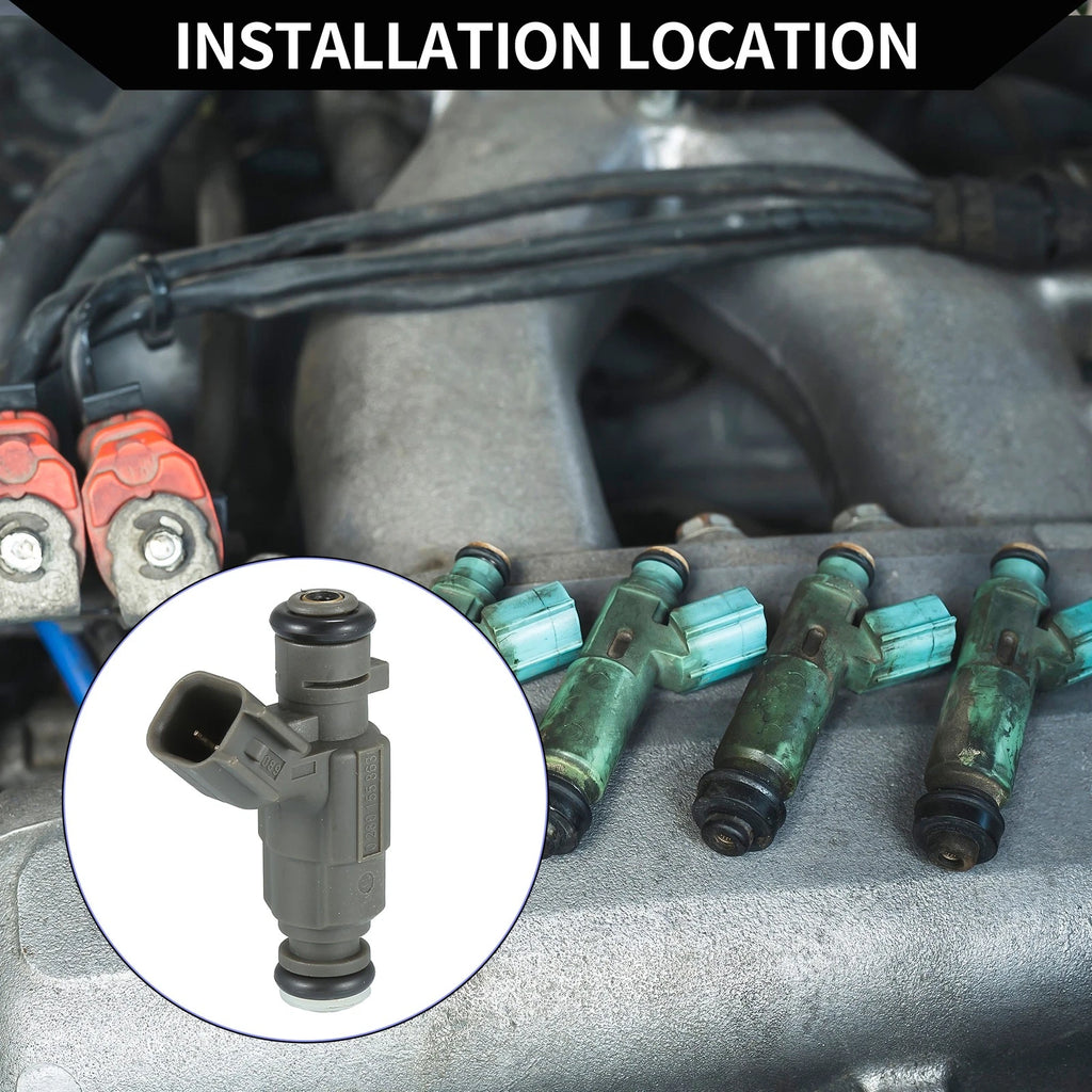 Set of 6 Fuel Injectors for Jaguar S-Type (2000–2007) No.XW4E-9F593-A5B