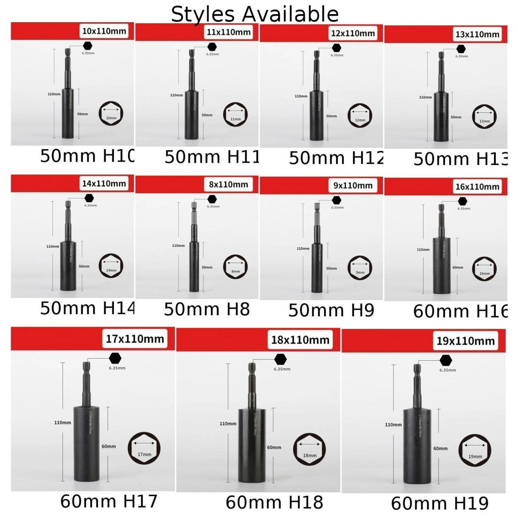 Hexagon Socket Adapter for Strong Torque (H8-H14)