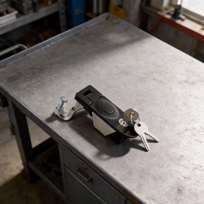 Camper Latch for Caravans (Compact Design, Easy Push Button)