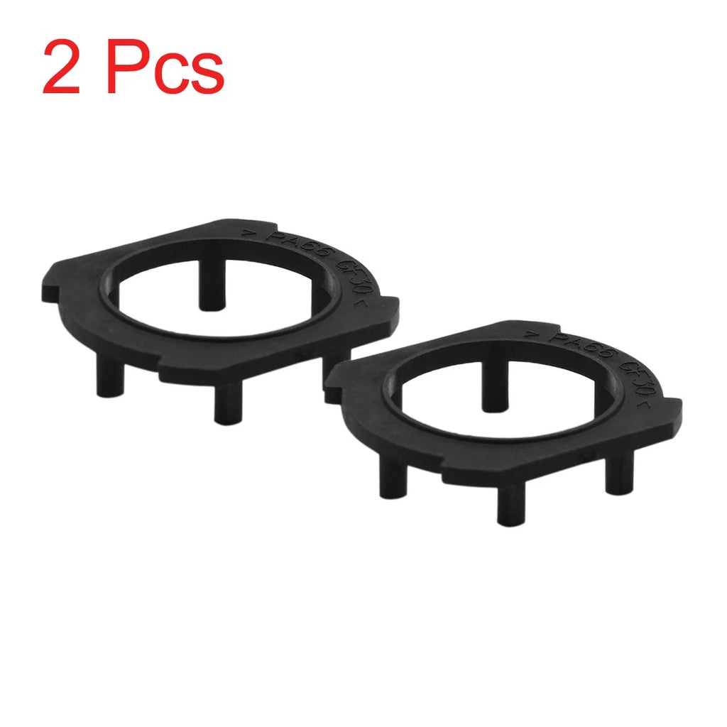 2pc Headlight Holder Base Retainer Black Plastic for Mazda (2009–2015)